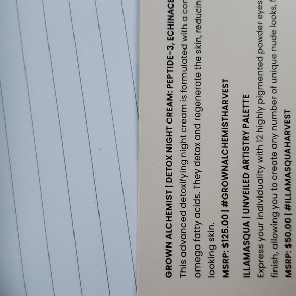 𝅺GROW ALCHEMIST detox night cream. NWT - Picture 6 of 6